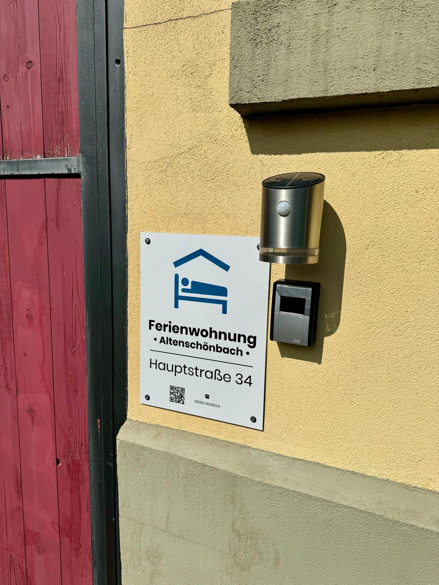 Ferienwohnung Altenschoenbach Prichsenstadt Exterior photo
